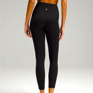 Lululemon High Rise Align 25’ Black Leggings